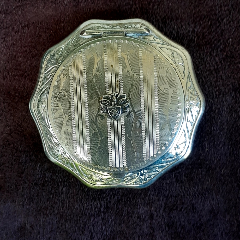 VINTAGE Compact With Mirror From The 1930's by R&G Co.